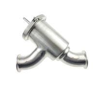 Crépine hygiénique en étoile à trois pinces de 1,5" et 2", type Y en acier inoxydable SS316L, 150 mailles (100 microns)(38mm)