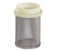 crépine seule - sans clapet - diamètre 26 x 34 mm - inox - sferaco 392006