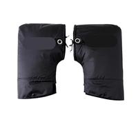 Crepundia Manchon Scooter Hiver, Manchons de Guidon Moto, Gants Chauffants, imperméables, Coupe-Vent, épais et Thermiques