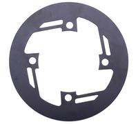 Crepundia Plateau de VéLo,Plateau PéDalier éTroit Large Protecteur de Plateau Universel 104 BCD en Aluminium for pignon de Plateau 36T/38T40T/42T/44T/46T/48T(46T)