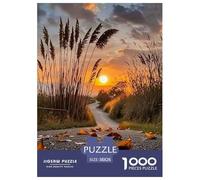 crépuscule d' Automne Puzzle 1000 Pièces Educa Jouet Cadeau Unique De l'art De La Décoration intéressant Jeu Éduchatif Challenge Toy pour Adultes Et Enfants À Partir De 12 Ans 38x26cm/1000pcs