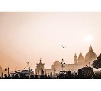 Crépuscule des Cités - Puzzle de 5000 pièces pour Adultes : Un défi intellectuel et Un pour Les Loisirs, Le Divertissement et Les fêtes (14 Ans et Plus).