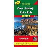 Cres - Losinj - Krk - Rab, Top 10 Tips, Autokarte 1:100.000