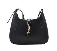 Crescent bag Sacs à main et sacs haut de gamme en cuir créateur for femmes, bandoulière sous les bras(Black)