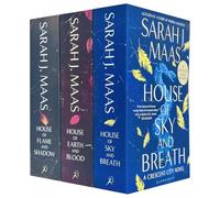 Crescent City Series Collection 3 Books Set By Sarah J. Maas (House of Sky and Breath, House of Earth and Blood & House of Flame and Shadow)