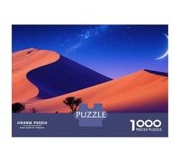 Crescent Dune Jeu De Puzzle site pittoresque 1000 Éléments Papier Résistant À Partir De 12 Ans Facile À Assembler Jeu De Réunion Cadeau De Noël avec Poster 70x50cm/1000pcs