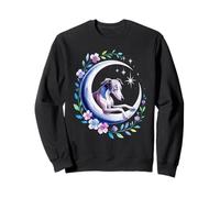 Crescent Moon Greyhound English Sighthound Sweatshirt