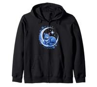 Crescent Moon Russian Blue Cat Russian Blues Maltese Sweat à Capuche
