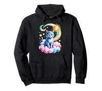 Crescent Moon Russian Blue Cat Russian Blues Maltese Sweat à Capuche
