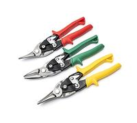 Crescent Wiss Lot de 3 cisailles aviation à action combinée MetalMaster M123R