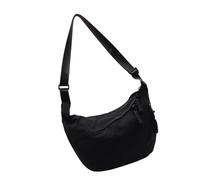 Crescents Sac pour femmes et hommes Crescents Épaule Rétro Toile Crossbody Slouchy Cordy Trou Sacs à main Sacs à main Cadeaux Sacs à bandoulière Sacs à bandoulière Grand sac de courses à bandoulière