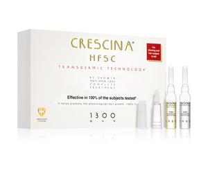 Crescina Transdermic 1300 Re-Growth and Anti-Hair Loss traitement pour la croissance et contre la chute des cheveux pour homme 20x3,5 ml