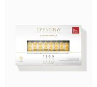 Crescina Transdermic SUPER FORMULA Traitement de la Repousse Chute et amincissement des cheveux 1300 Hommes 40 Ampoules
