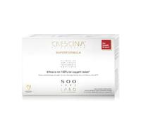 Crescina Transdermic SUPER FORMULA Traitement Double Repousse et Anti-Chute des Cheveux 500 Hommes 20 Ampoules (10+10)