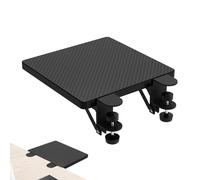 Crésigner Le Plateau du Clavier - Support De Support De L'-Bras | Extenseur D'espace De Bureau avec Durabilité, Pince en Bois sur Le Prolongement De La Table Ergonomique D'étagère, Repos du Bras