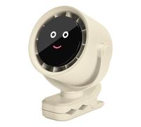 Crésigner le ventilateur, les ventilateurs de bureau rechargeables pour une utilisation par temps chaud, rotation 720 degrés avec paramètres à cinq vitesses, refroidisseur d'air, 5.83x6.81x3,15 pouces