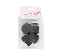 Crespo - Bouchon - Chaise - 4 Pcs - Noir