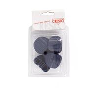 Crespo - Bouchon en dessous - Chaises - 4 Pièces - Bleu