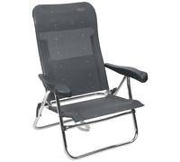 Crespo - Chaise de plage - AL-205 - Gris foncé (40)
