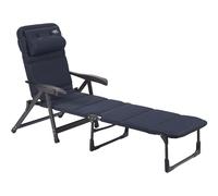 Crespo Lit bain de soleil AP/233 Air-Deluxe Bleu
