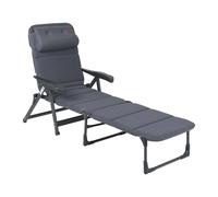 Crespo Lit bain de soleil AP/233 Air-Deluxe Gris