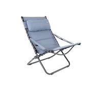Crespo Lit bain de Soleil AP/262 Tex-Comfort Bleu