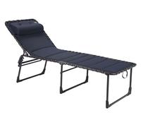 Crespo Lit bain de soleil AP/364 Air-Deluxe - Bleu