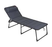 Crespo Lit bain de Soleil AP/364 Air-Deluxe - Gris