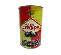 Crespo Olives noires dénoyautées calibre 31/34 - boîte 5/1