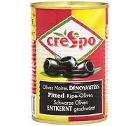 Crespo Olives Noires Dénoyautées la Boîte 387 g