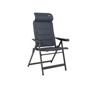 CRESPO Silla de camping - AP/237-ADCS - Air-Deluxe Compact - Gris (86) pour camping et plein air, avec format léger, camping facile au quotidien