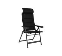 CRESPO Silla de camping - AP/240-ADCS - Air-Deluxe Compact - noir (80) pour camping et plein air, avec format léger, camping facile au quotidien