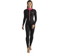Cressi 1mm Combinaison Une pièce Skin Women's, Noir/Rose, 4/L