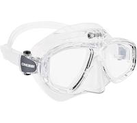 CRESSI Action Cam MaskClear/Clear - Masque de Plongée Unisexe à Volume Réduit avec Support pour Action Cam, Transparent/Transparent, Taille Unique