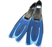 Cressi Agua, Adulte Long Palmes pour la Natation et plongée avec Tuba - fabriqué en Italie Italien Qualité Depuis 1946, Bleu, EU 37/38 - US Men's 5.5/6.5