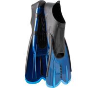 Cressi Agua Short Palmes de Natation Mixte Adulte, Noir/Bleu, 37/38