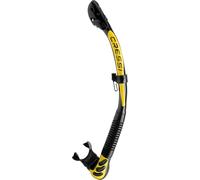 Cressi Tuba de plongée Alpha Ultra Dry Mixte Noir/Jaune