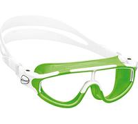 Cressi Baloo Lunettes de Natation Enfant, Lime/Blanc, 2/7 Ans