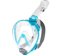 Cressi Baron Junior Snorkeling Mask Clair,Bleu XS-S