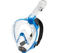 Cressi Baron Full Face Mask Clear/Blue M/L