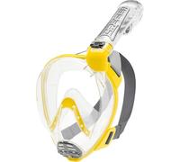 CRESSI Baron Full Face Mask - Integral Anti Fog Snorkel Comfortable Full Face Mask with Exhalation Valve and Dry Snorkel
