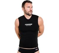 Cressi Base Layer Man 2.5mm - Gilet de Protection pour Plongée en Néoprène 2.5 mm, Noir, pour Hommes