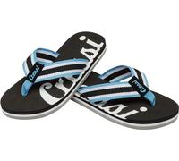 Cressi Beach Portofino Tongs Mixte Adulte, Noir/Bleu Clair, Taille 39-40