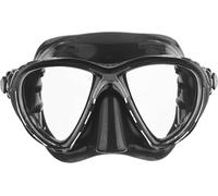 CRESSI Big Eyes Evolution Mask Black/Black-Masque Unique Big Eyes Evolution pour Randonnée Aquatique/Plongée, Noir/Noir, Taille Unique Adultes