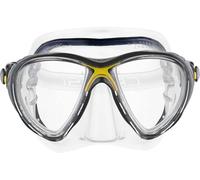Cressi Masque de plongée Big Eyes Evolution Transparent/Jaune Taille unique adultes