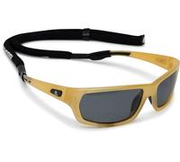 Cressi Bill Sunglasses W/Lace, Bakélite/Lentilles Miroirs Noir, Standard Unisex