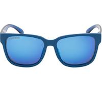 CRESSI Bivi Sunglasses Blue/Mirrored Lens Blue - Lunettes de Soleil Sportives Unisex Légères Polarisées, pour la Mer, la Navigation et la Pêche, Monture TR90 Blu, Verres TAC Bleu Miroir