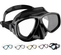 Cressi, Black Focus Masque de plongée Adulte unisexe, Noir