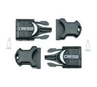 Cressi Palmes Rondine A/Reaction/Frog Plus Boucle Noire