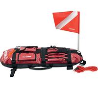 Cressi Bouée de plongée TA611902 Mixte Adulte Rouge fluorescent